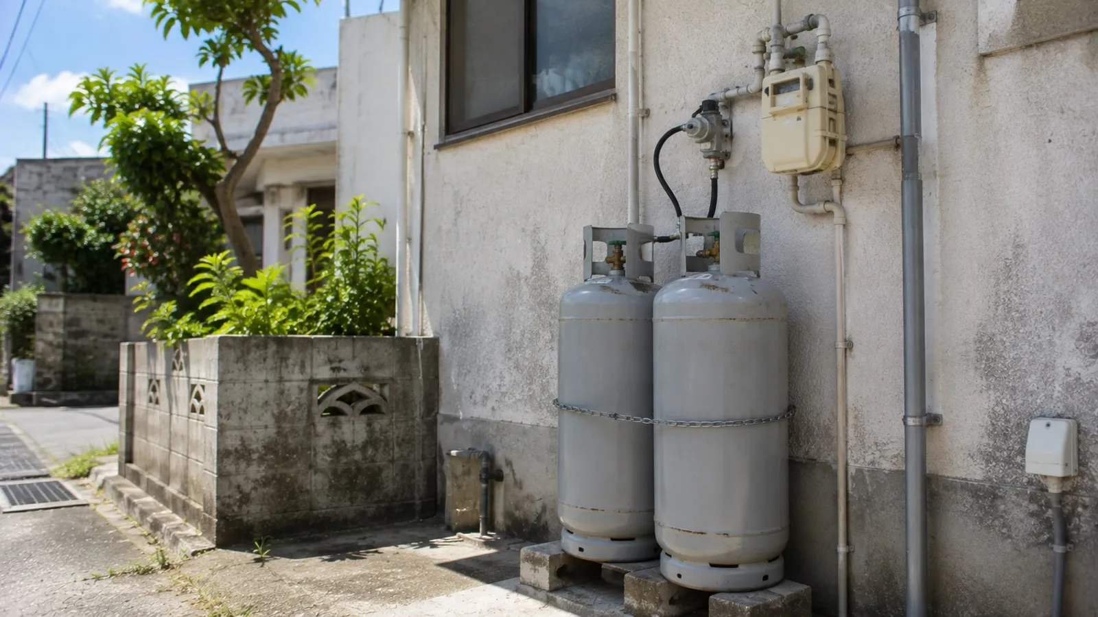 沖縄のガス事情と困った時ガイド｜LPガスが主流の理由・料金の仕組み・ガス漏れと給湯器故障の対処